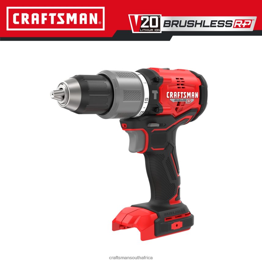 NXT28F107 V20 RP 1/2-in 20-volt Max-Amp Variable Speed Brushless Cordless Hammer Drill(Bare Tool) Power Tools CRAFTSMAN - Image 1
