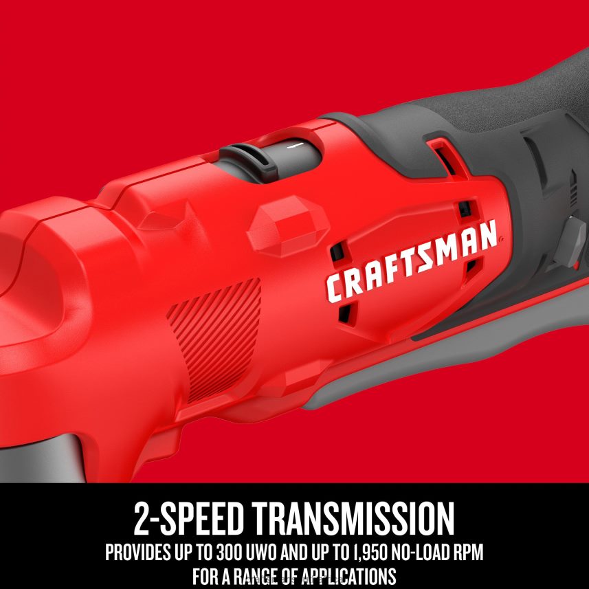 NXT28F113 V20 20-volt 3/8-in Right Angle Cordless Drill Power Tools CRAFTSMAN - Image 5