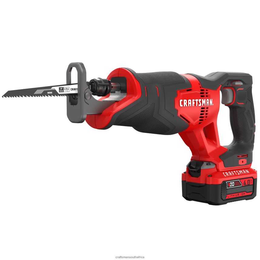 NXT28F122 V20 20-volt Max Variable Speed Cordless Reciprocating Saw (Charger Included and Battery Included) Power Tools CRAFTSMAN - Image 1