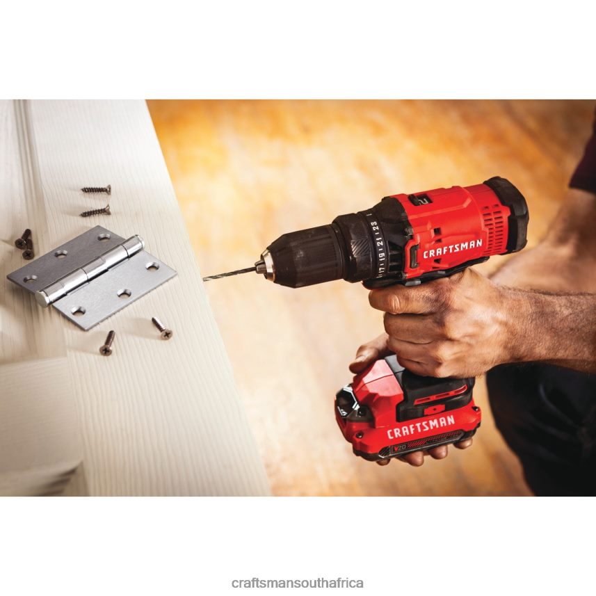 NXT28F148 V20 20-volt Max 1/2-in Cordless Drill (1-Battery Included, Charger Included) Power Tools CRAFTSMAN - Image 3