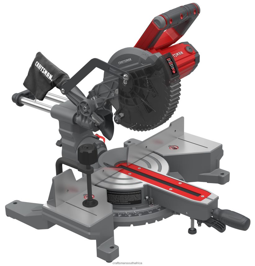 NXT28F158 7-1/4-in 9-Amp Single Bevel Sliding Compound Corded Miter Saw Power Tools CRAFTSMAN - Image 1