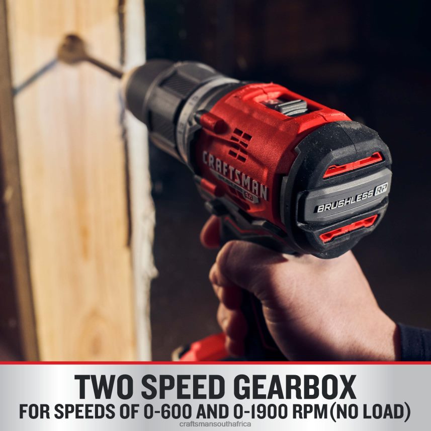 NXT28F171 V20 RP 1/2-in 20-volt Max-Amp Variable Speed Brushless Hybrid Cordless Hammer Drill (2-Batteries Included) Power Tools CRAFTSMAN - Image 5