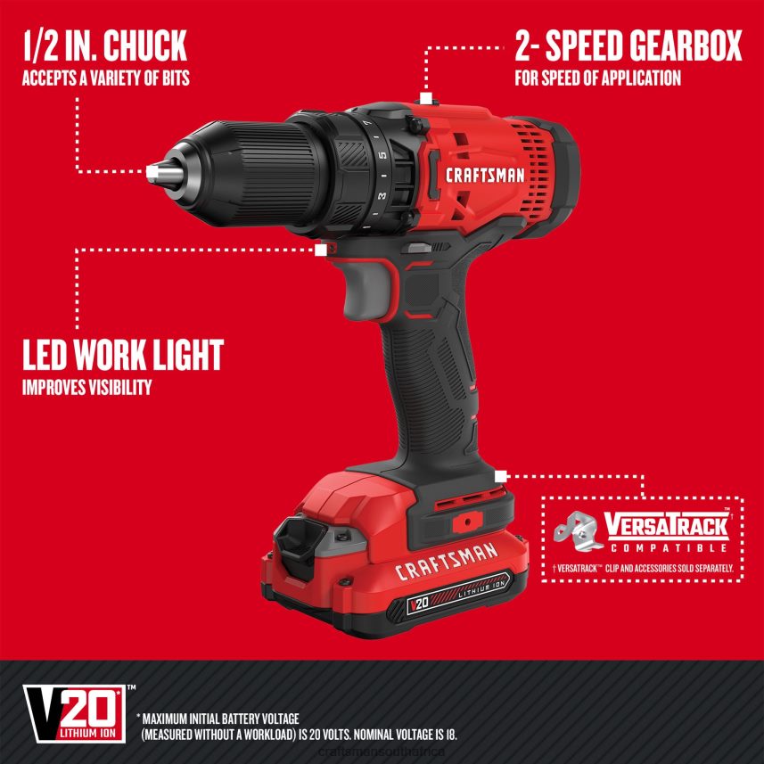 NXT28F1 6-Tool Power Tool Combo Kit with Soft Case (2-Batteries Included and Charger Included) Power Tools CRAFTSMAN - Image 3