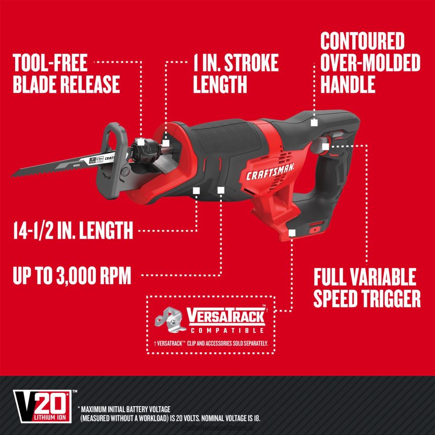 NXT28F1 6-Tool Power Tool Combo Kit with Soft Case (2-Batteries Included and Charger Included) Power Tools CRAFTSMAN - Image 5