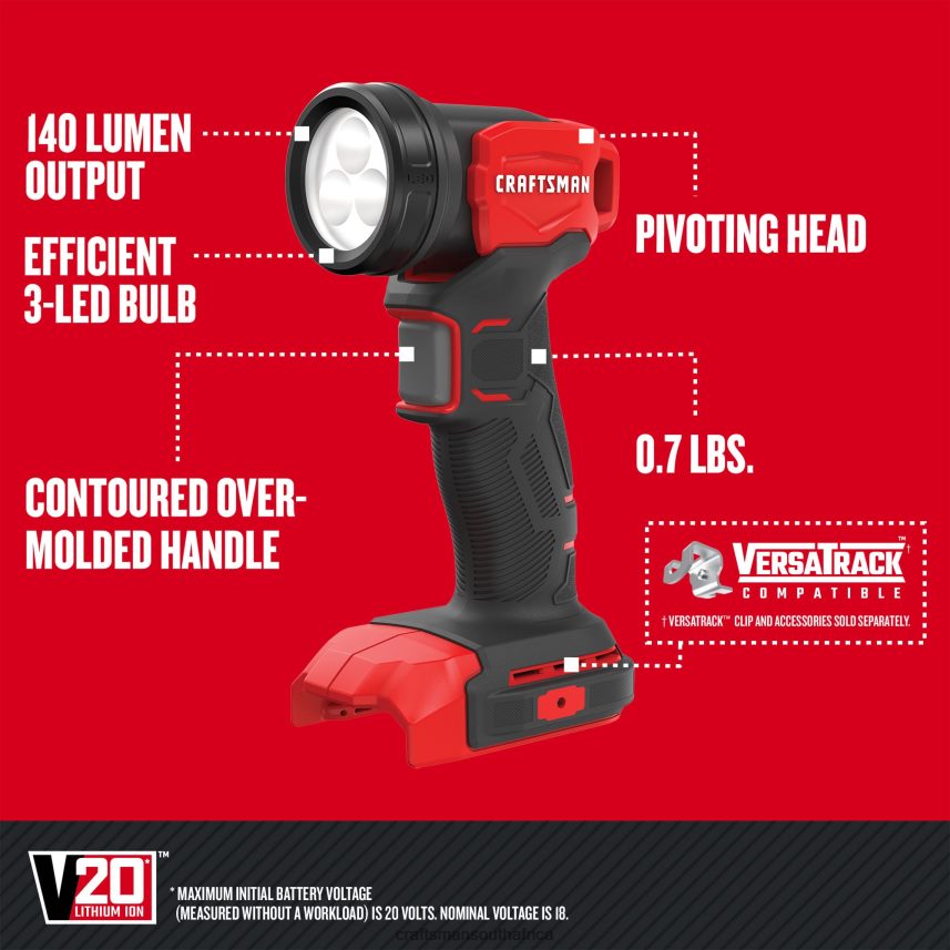 NXT28F1 6-Tool Power Tool Combo Kit with Soft Case (2-Batteries Included and Charger Included) Power Tools CRAFTSMAN - Image 8