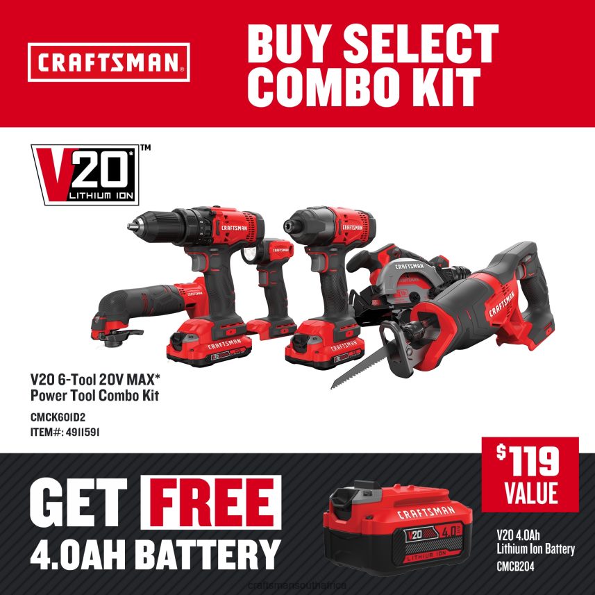 nxt28f1_6_tool_power_tool_combo_kit_with_soft_case_2_batteries_included_and_charger_included_power_tools_craftsman.jpg NXT28F1 6-Tool Power Tool Combo Kit with Soft Case (2-Batteries Included and Charger Included) Power Tools CRAFTSMAN - Image 1