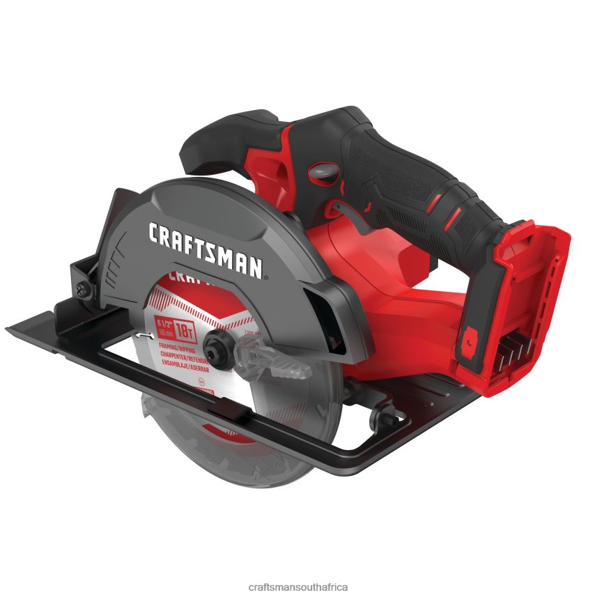 NXT28F28 V20 20-volt Max 6-1/2-in Cordless Compact Circular Saw (Bare Tool) Power Tools CRAFTSMAN - Image 3