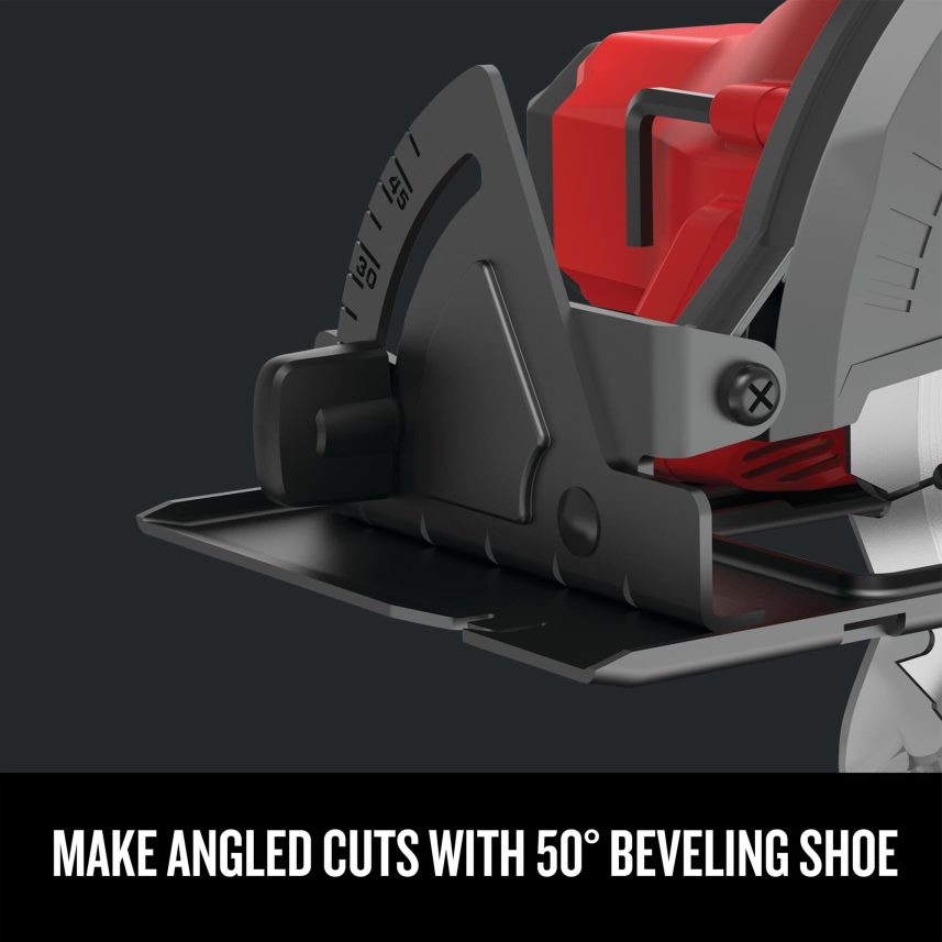 NXT28F28 V20 20-volt Max 6-1/2-in Cordless Compact Circular Saw (Bare Tool) Power Tools CRAFTSMAN - Image 6