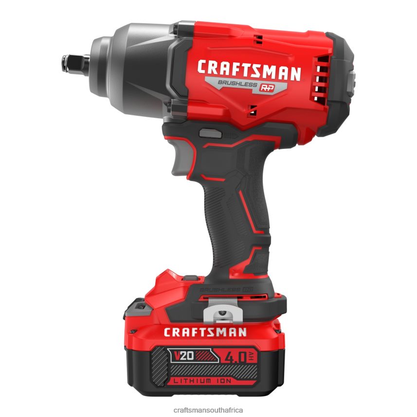 NXT28F31 4-Amp 20-volt Max Variable Speed Brushless 1/2-in Drive Cordless Impact Wrench (Battery Included) Power Tools CRAFTSMAN - Image 11