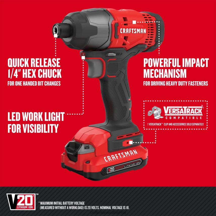 NXT28F4 8-Tool Power Tool Combo Kit with Soft Case (2-Batteries Included and Charger Included) Power Tools CRAFTSMAN - Image 7