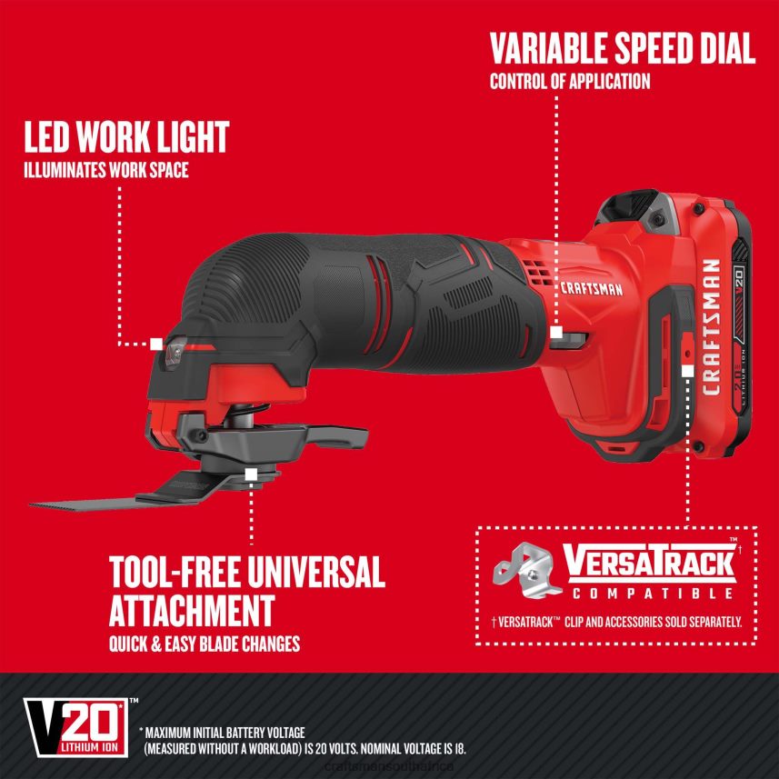 NXT28F4 8-Tool Power Tool Combo Kit with Soft Case (2-Batteries Included and Charger Included) Power Tools CRAFTSMAN - Image 9