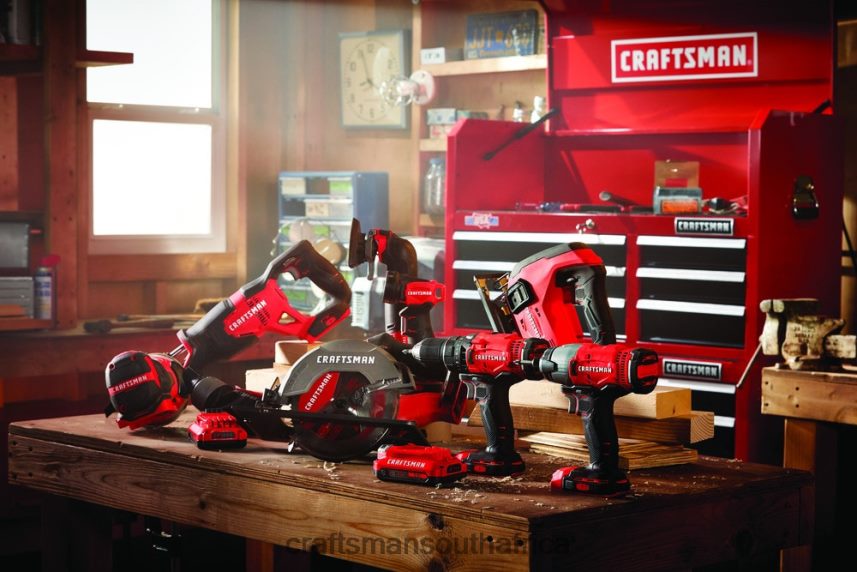 NXT28F55 V20 8-Tool 20-Volt Max Power Tool Combo Kit with Soft Case & V20 20-Volt Max 4 Amp-Hour Lithium Power Tool Battery Power Tools CRAFTSMAN - Image 2