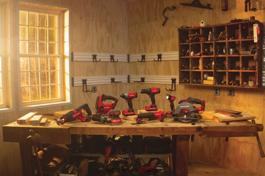 NXT28F55 V20 8-Tool 20-Volt Max Power Tool Combo Kit with Soft Case & V20 20-Volt Max 4 Amp-Hour Lithium Power Tool Battery Power Tools CRAFTSMAN - Image 4