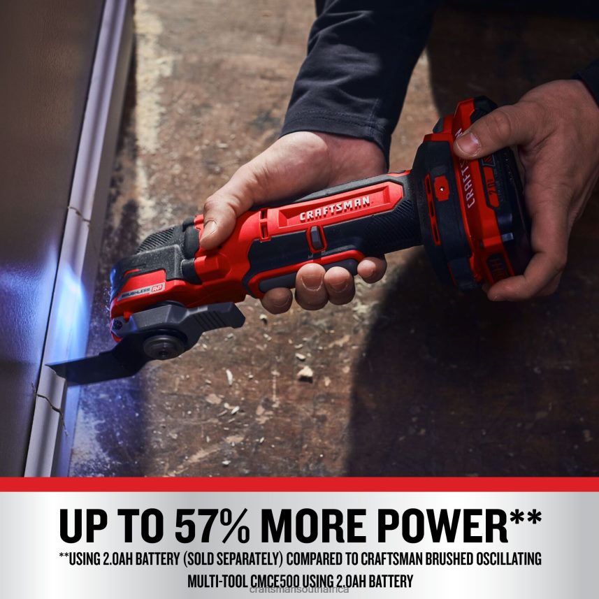 NXT28F85 Cordless Brushless 20-volt Max Variable Speed Oscillating Tool Power Tools CRAFTSMAN - Image 3