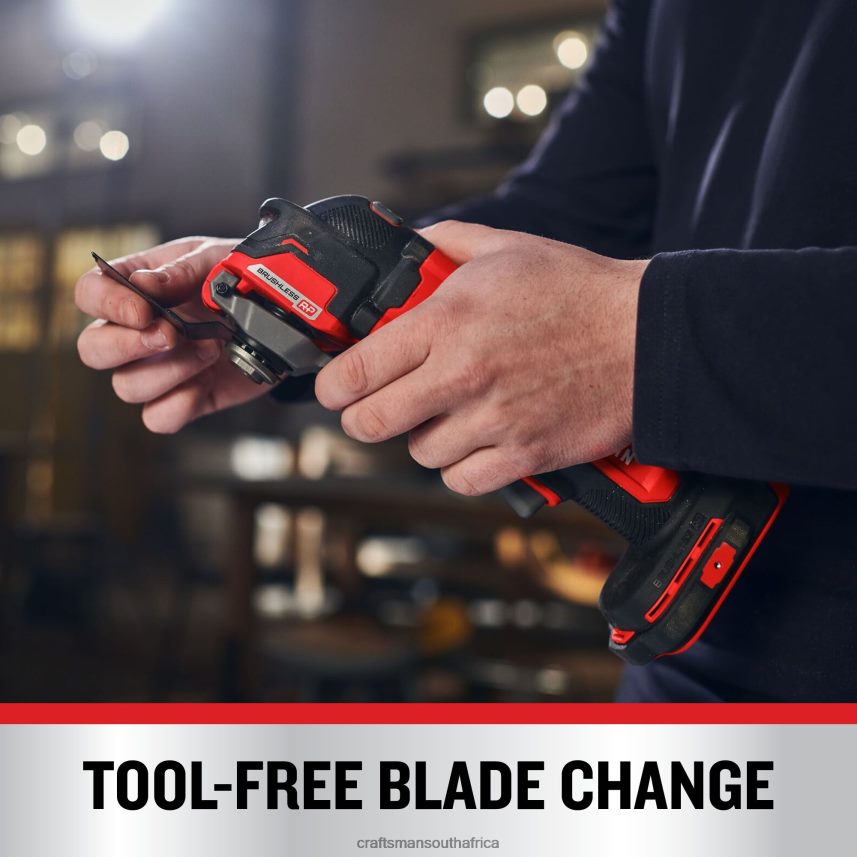 NXT28F85 Cordless Brushless 20-volt Max Variable Speed Oscillating Tool Power Tools CRAFTSMAN - Image 4
