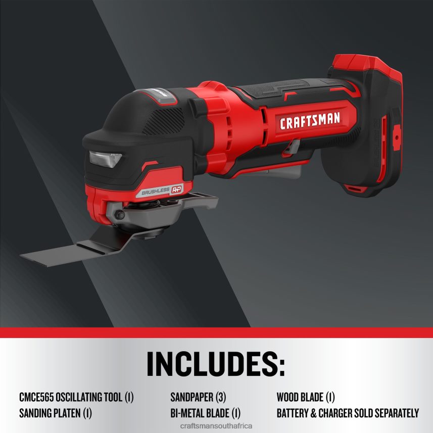 NXT28F85 Cordless Brushless 20-volt Max Variable Speed Oscillating Tool Power Tools CRAFTSMAN - Image 6