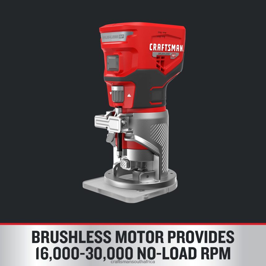 NXT28F97 1/4-in Variable Speed Brushless Fixed Cordless Router (Bare Tool) Power Tools CRAFTSMAN - Image 4