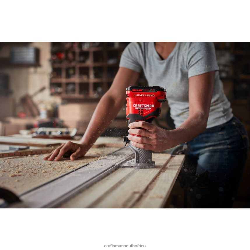 NXT28F97 1/4-in Variable Speed Brushless Fixed Cordless Router (Bare Tool) Power Tools CRAFTSMAN - Image 9