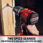 NXT28F107 V20 RP 1/2-in 20-volt Max-Amp Variable Speed Brushless Cordless Hammer Drill(Bare Tool) Power Tools CRAFTSMAN - Image 7