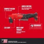 NXT28F113 V20 20-volt 3/8-in Right Angle Cordless Drill Power Tools CRAFTSMAN - Image 2