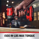 NXT28F114 V20 RP 20-volt Max 1/4-in Brushless Cordless Impact Driver Power Tools CRAFTSMAN - Image 6