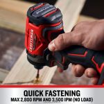 NXT28F114 V20 RP 20-volt Max 1/4-in Brushless Cordless Impact Driver Power Tools CRAFTSMAN - Image 7