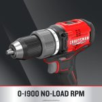 NXT28F13 V20 RP 20-volt Max 1/2-in Brushless Cordless Drill (2-Batteries Included, Charger Included and Soft Bag included) Power Tools CRAFTSMAN - Image 4