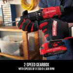 NXT28F163 1/2-in 20-volt Max-Amp Variable Speed Cordless Hammer Drill (2-Batteries Included) Power Tools CRAFTSMAN - Image 4