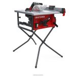 NXT28F30 10-in 15-Amp Portable Jobsite Table Saw with Folding Stand Power Tools CRAFTSMAN