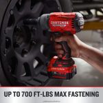 NXT28F31 4-Amp 20-volt Max Variable Speed Brushless 1/2-in Drive Cordless Impact Wrench (Battery Included) Power Tools CRAFTSMAN - Image 6
