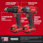 NXT28F56 V20* 2-Tool Power Tool Combo Kit with Soft Case (2-Batteries Included and Charger Included) & 57-Piece Household Tool Set with Hard Case Power Tools CRAFTSMAN - Image 2