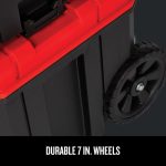 NXT28F57 V20 5-Tool 20-Volt Max Power Tool Combo Kit with Soft Case & VERSASTACK System 20-in Red Plastic Wheels Lockable Tool Box Power Tools CRAFTSMAN - Image 6