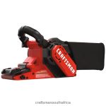 NXT28F75 120-Volt 7-Amp Corded Belt Sander with Dust Management Power Tools CRAFTSMAN