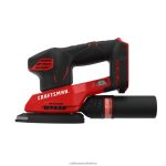 NXT28F76 20-Volt Cordless Detail Sander with Dust Management Power Tools CRAFTSMAN